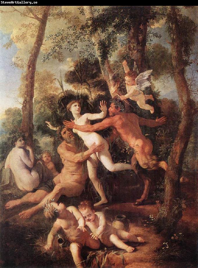 POUSSIN, Nicolas Pan and Syrinx fh